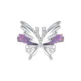 Ripple / Opal Butterfly Ring