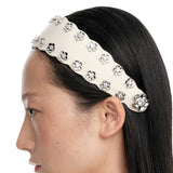 Paradise / Leather Flower Hair Band