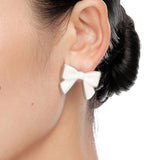 YVMIN X SHUSHUTONG / Ceramic Bowknot Earring