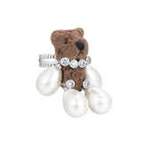 Paradise / Pearl Limbs Bear Ring