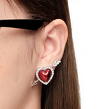 YVMIN X SHUSHUTONG / Single Arrow Heart Earring