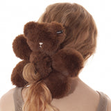 Paradise / Plush Bear Giant Flower Hair Tie