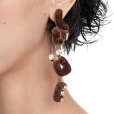 Paradise / LOVE Bear Long Earring