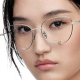 Paradise / Flocked Bear Decoration Glasses