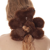 Paradise / Plush Bear Giant Flower Hair Tie