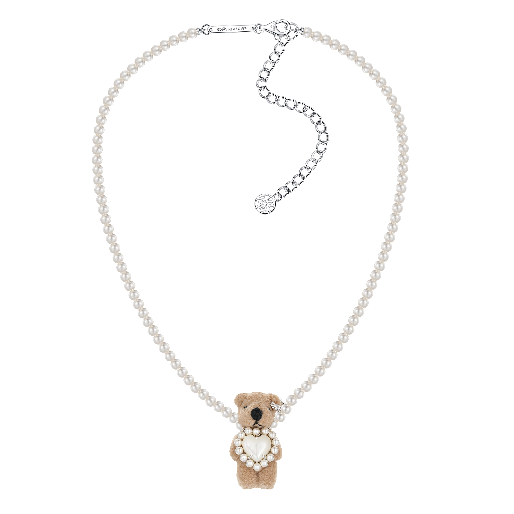 Swarovski polar online bear necklace