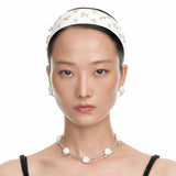 YVMIN X SHUSHUTONG / Hand Painted Floral Hair Band