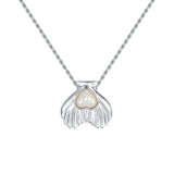 Tasty / Heart Shape Shell Necklace