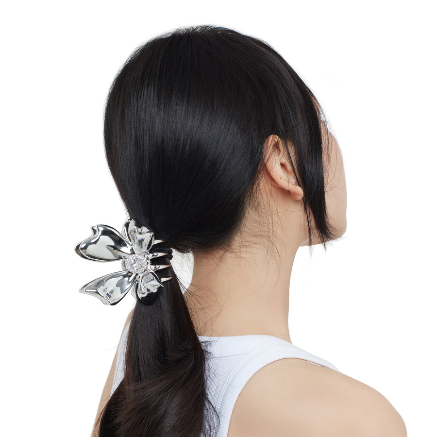 Paradise / Gemstone Bow Hair Claw