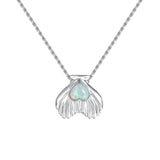 Tasty / Heart Shape Shell Necklace