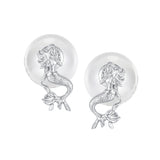 Mermaid / Pearl Mermaid Earring