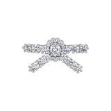 YVMIN X SHUSHUTONG / Pave Gemstone Bow Hair Pin