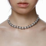 Ripple / Pearl Gemstone Necklace