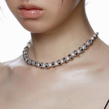 Ripple / Pearl Gemstone Necklace