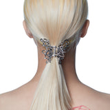 Ripple / Liquefied Metal Butterfly Hair Claw Clip