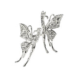 Ripple/ Liquefied Butterflies Open Ring