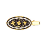 YVMIN X SHUSHUTONG / Rose Gemstone house number Hairpin