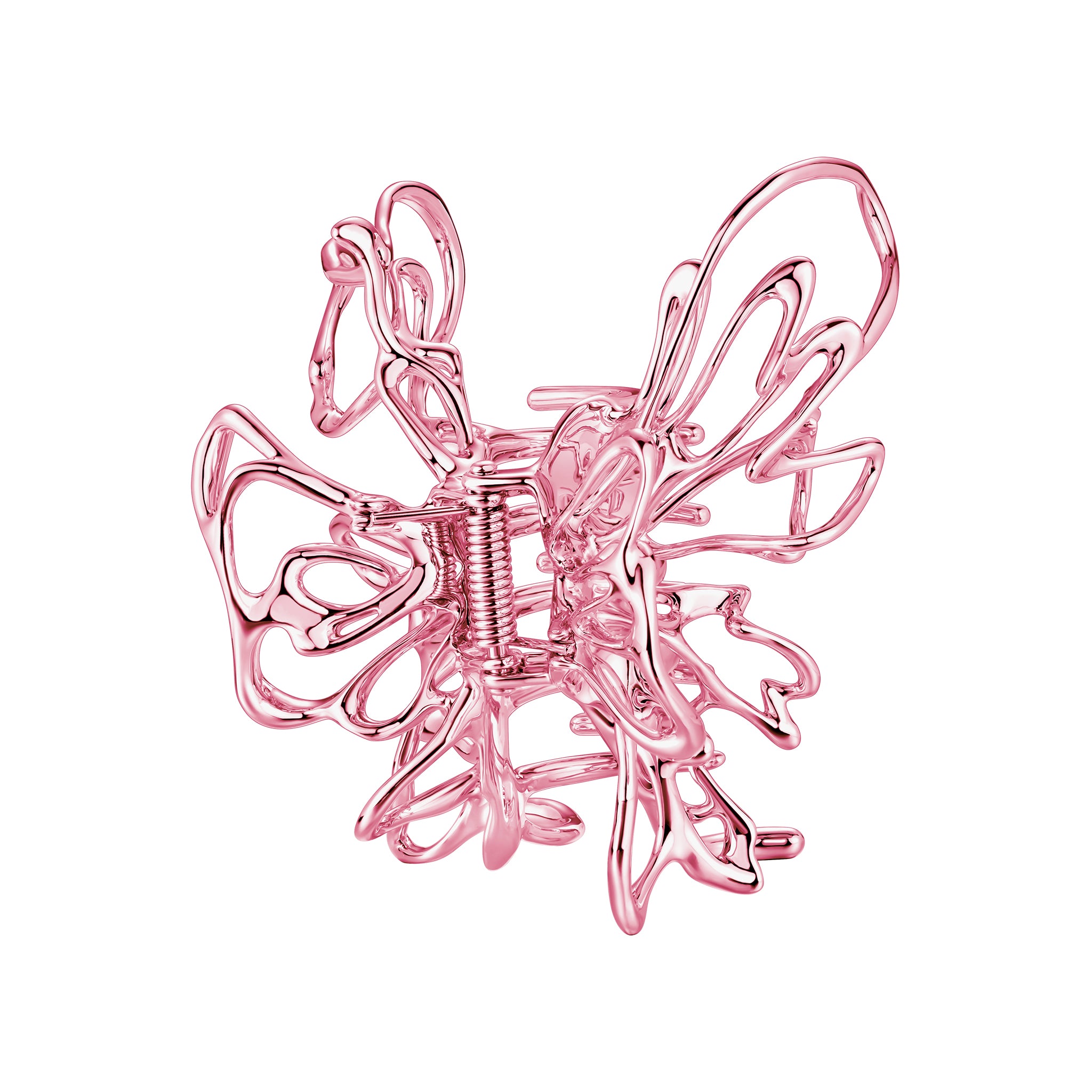 Ripple / Liquefied Metal Butterfly Hair Claw Clip – YVMIN