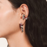 Paradise / Irregular Gem Bear Ear Clip