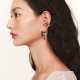 Paradise / Irregular Gem Bear Ear Clip