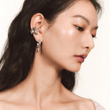 Paradise / Irregular Gem Bear Ear Clip