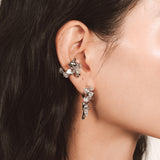 Paradise / Irregular Gem Bear Ear Clip