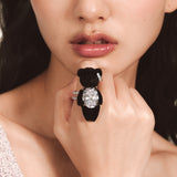 Paradise / Teddy Bear Gemstone Ring