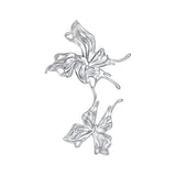 Ripple / Shadow Liquefied Butterfly Ring