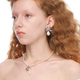YVMIN X SHUSHUTONG / Baroque Pearl Bow Earring