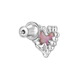 Tasty / Opal Melting Heart Earrings