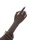 Ripple/ Liquefied Butterfly Layers Ring