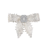 YVMIN X SHUSHUTONG / Square Gemstone Braided Bow Earring