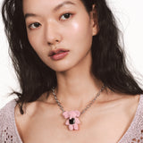 Paradise / Gemstone Elephant Necklace