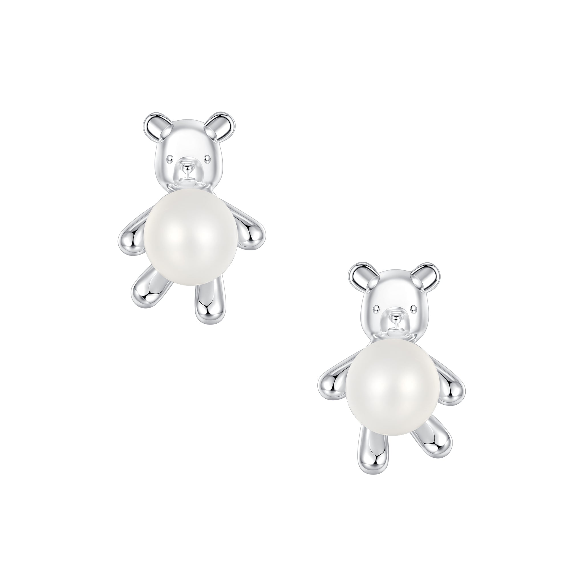 Tous bear pearl on sale earrings