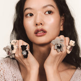 Paradise / Teddy Bear Gemstone Ring