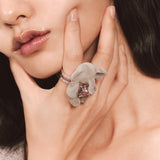 Paradise / Gemstone Elephant Ring
