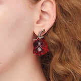 YVMIN X SHUSHUTONG / Metal Rosebud Stud Earrings