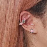 Tasty / Opal Heart Shape Two Way Ear Hook