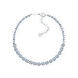 Ripple / Pearl Gemstone Necklace
