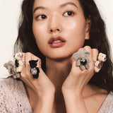 Paradise / Gemstone Elephant Ring