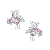 Paradise / Irregular Gem Bear Ear Clip