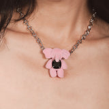 Paradise / Gemstone Elephant Necklace