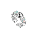 Tasty / Opal Heart Shape Two Way Ear Hook