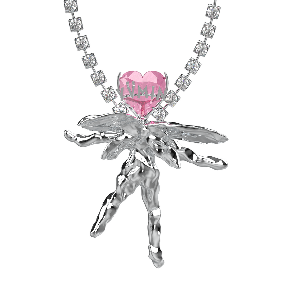 Tasty / Giant Heart Shape Fairy Necklace Body Accessory