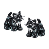 Paradise / Split Cat Stud Earrings
