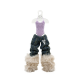 Paradise / Girl Denim Jumpsuit