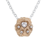 Paradise / Curly Plush Bear Paw Necklace