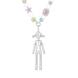 Paradise / Medium Girl Gemstone Long Necklace