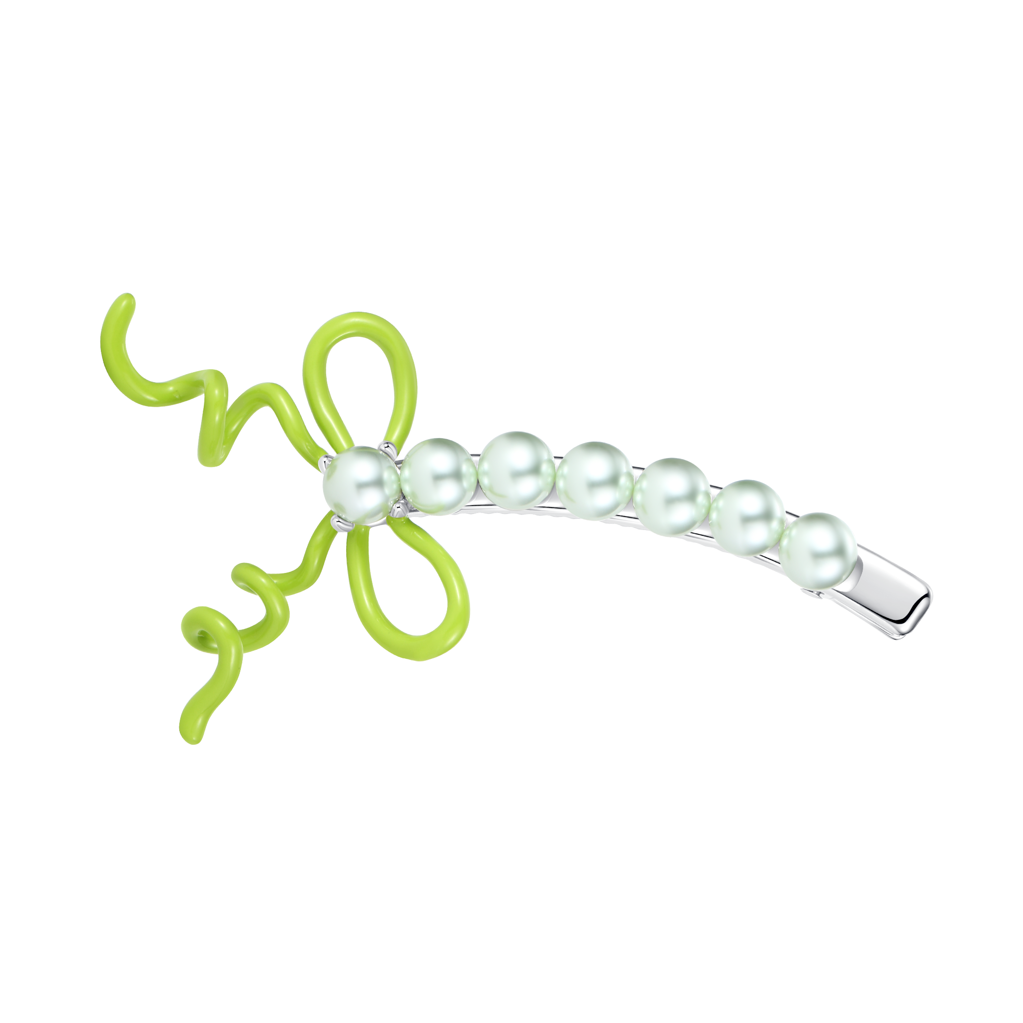YVMIN Paradise Vines Bowknot Hair Pin with elegant floral design, perfect for securing and decorating hair.