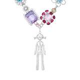Paradise / Large Girl Gemstone Choker